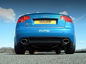 Final testing for the NEW Audi RS4 performance exhaust